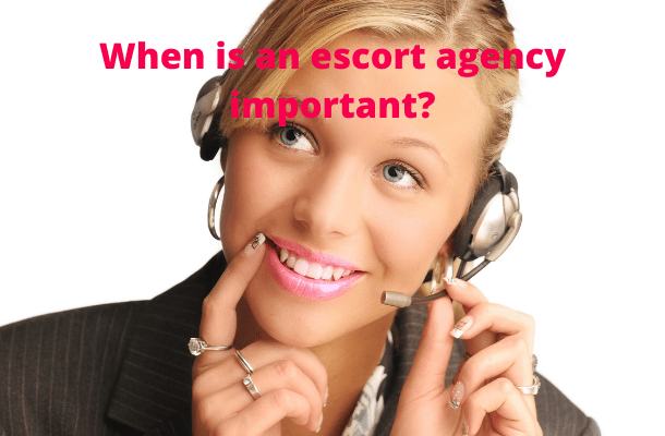 Escort agency telephone operator