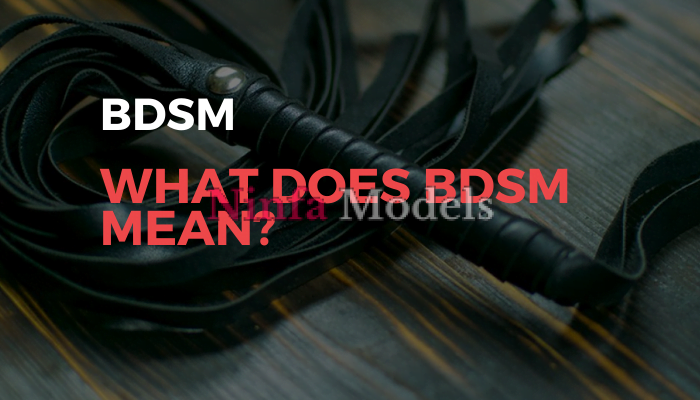 What does BDSM mean?